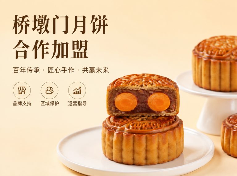 镇海区桥墩门精品果仁大月饼